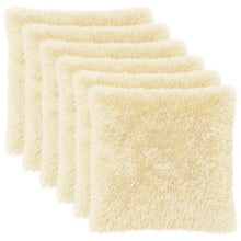Kussensloop 6 pcs HEERLEN Crèmekleurig 60 x 60 cm PV Fleece