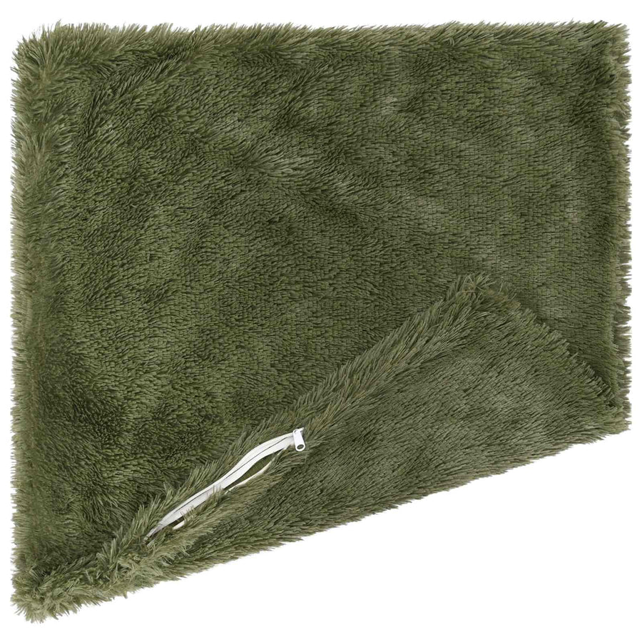 Kussensloop 2 pcs HEERLEN Groen 60 x 60 cm PV Fleece