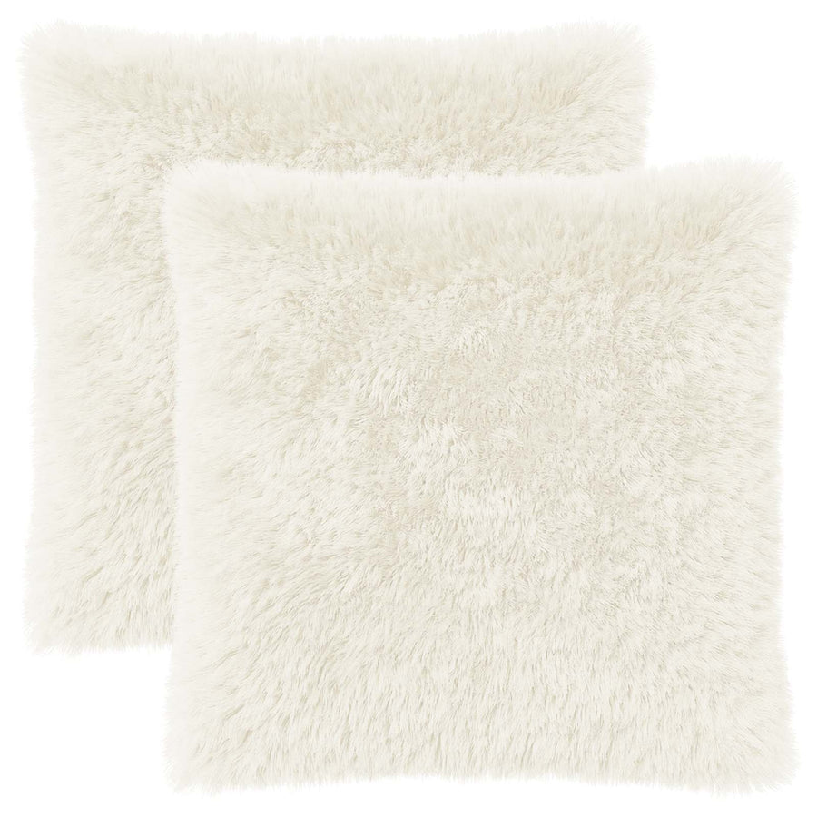 Kussensloop 2 pcs HEERLEN Wit 60 x 60 cm PV Fleece