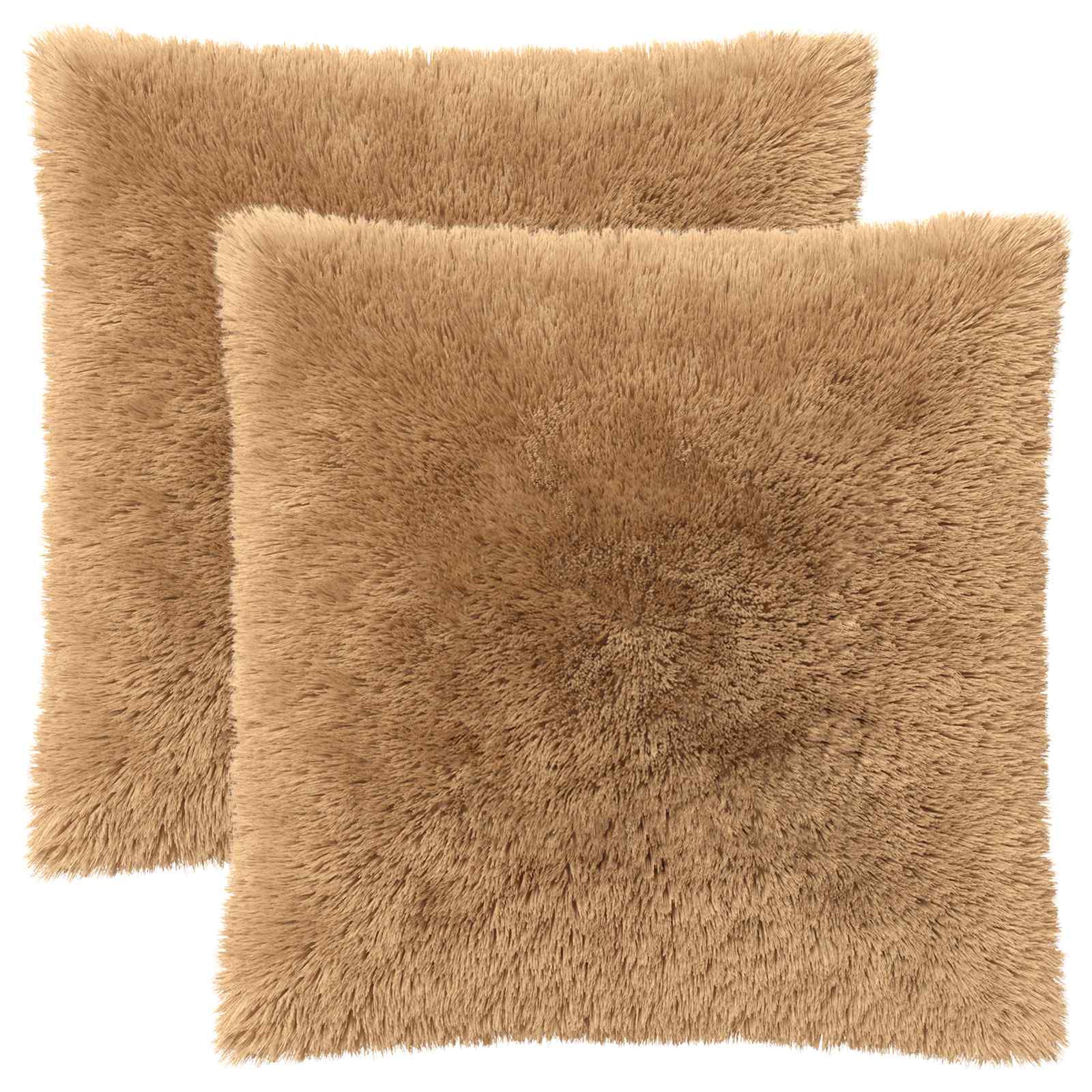 Kussensloop 2 pcs HEERLEN Taupe 60 x 60 cm PV Fleece