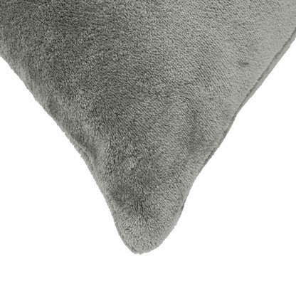 Kussensloop 2 st HEERLEN Donkergrijs 60 x 60 cm Flanel