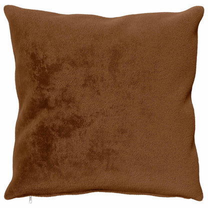 Kussensloop 6 st HEERLEN Licht Bruin 60 x 60 cm Flanel