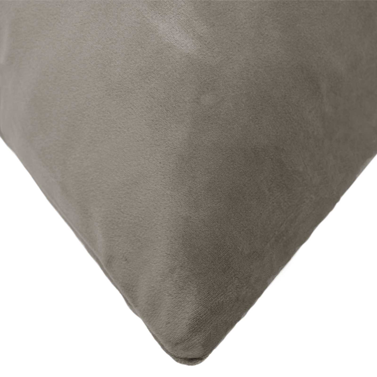Kussensloop 6 pcs HEERLEN Lichtgrijs 65 x 65 cm Fluweel