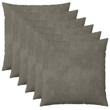 Kussensloop 6 pcs HEERLEN Lichtgrijs 65 x 65 cm Fluweel