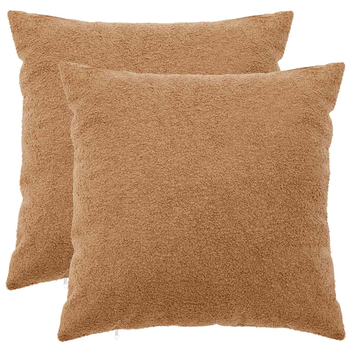 Kussensloop 2 pcs HEERLEN Beige 65 x 65 cm Bouclé