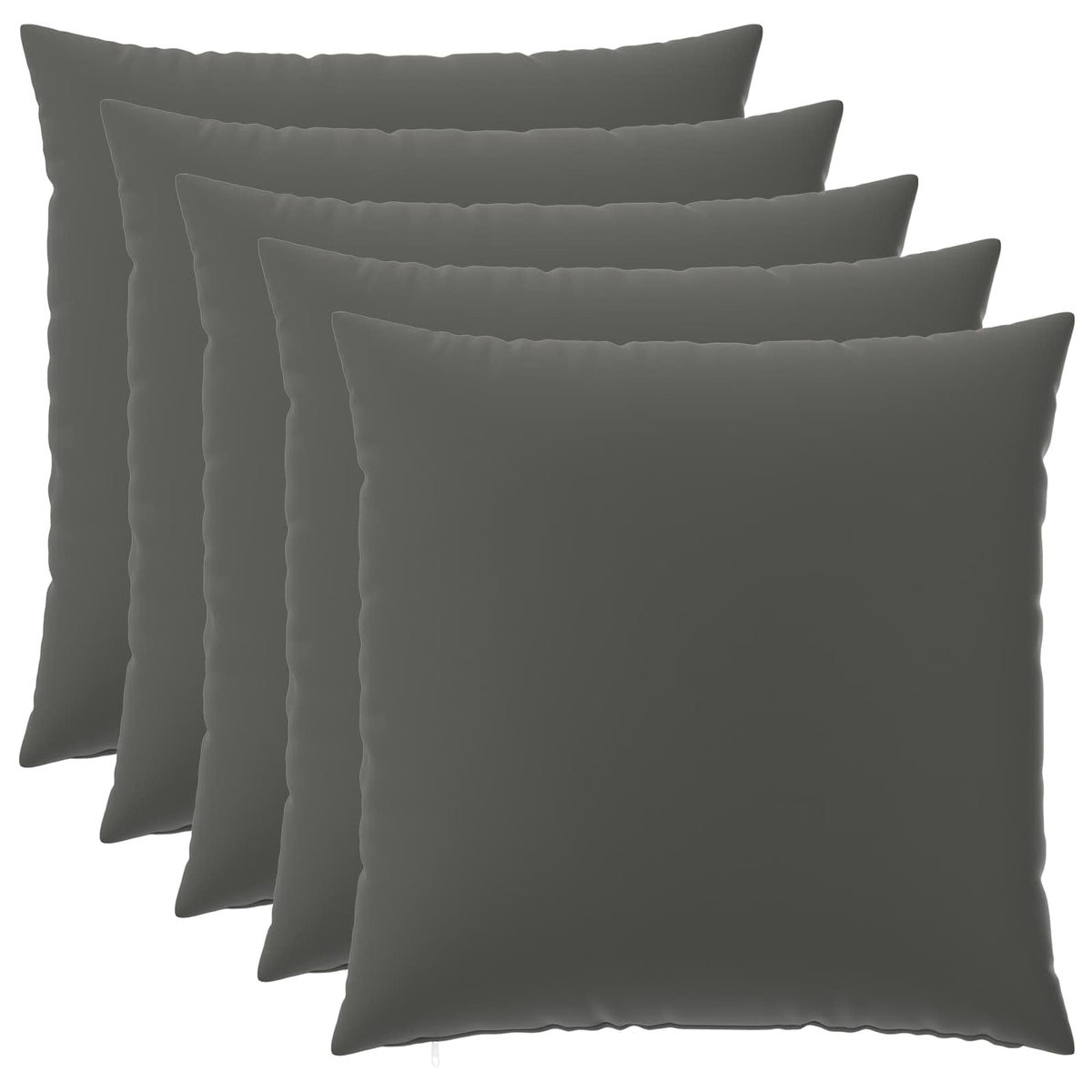 Kussensloop 6 pcs HEERLEN Antraciet 65 x 65 cm Polyester