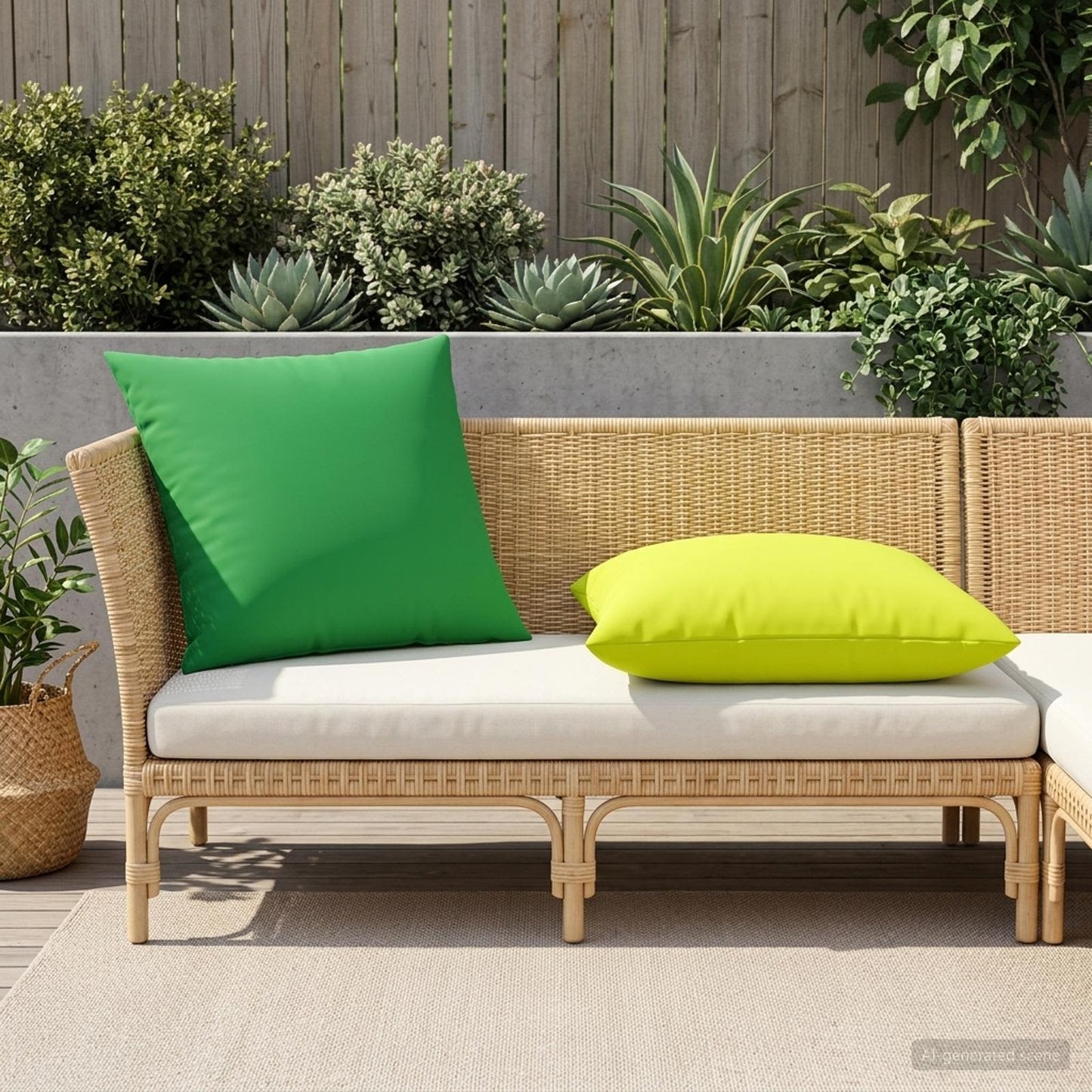 Kussensloop 6 pcs HEERLEN Groen 65 x 65 cm Polyester
