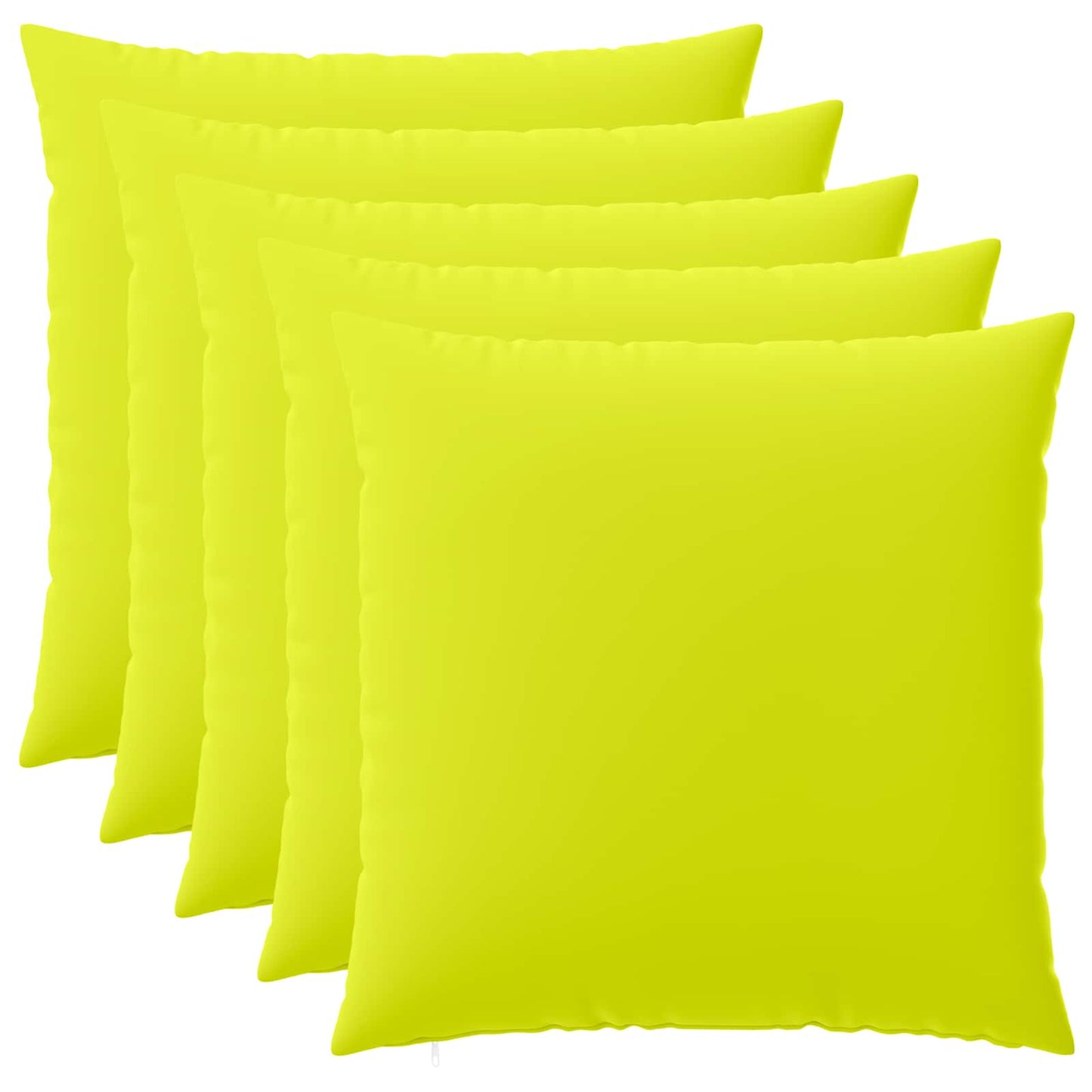 Kussensloop 6 pcs HEERLEN Helder groen 65 x 65 cm Polyester