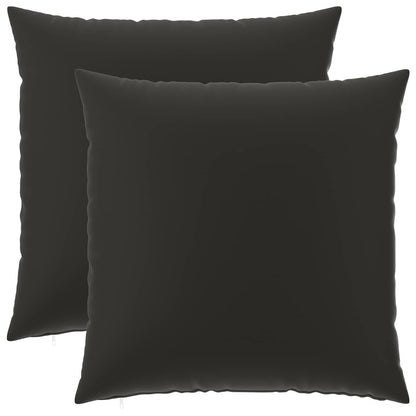 Kussensloop 2 pcs HEERLEN Zwart 65 x 65 cm Polyester