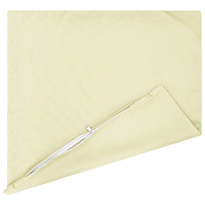 Kussensloop 6 pcs HEERLEN Crèmekleurig 65 x 65 cm Polyester