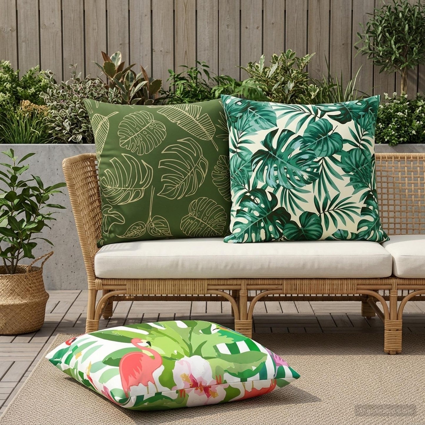 Kussensloop 2 pcs HEERLEN Meerkleurig 65 x 65 cm Polyester