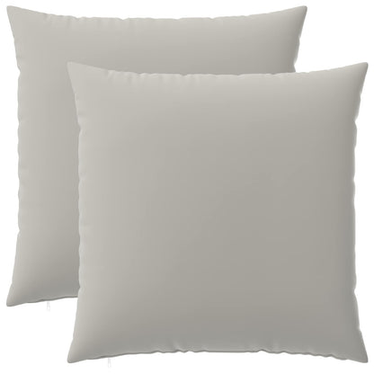 Kussensloop 2 pcs HEERLEN Grijs 65 x 65 cm Polyester