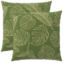 Kussensloop 2 pcs HEERLEN Bladontwerp 65 x 65 cm Polyester