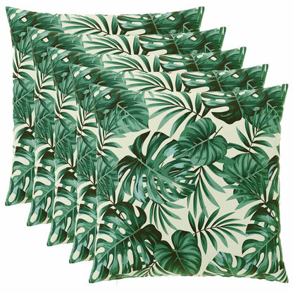 Kussensloop 6 pcs HEERLEN Bladpatroon 65 x 65 cm Polyester