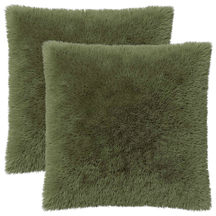 Kussensloop 2 pcs HEERLEN Groen 65 x 65 cm PV Fleece
