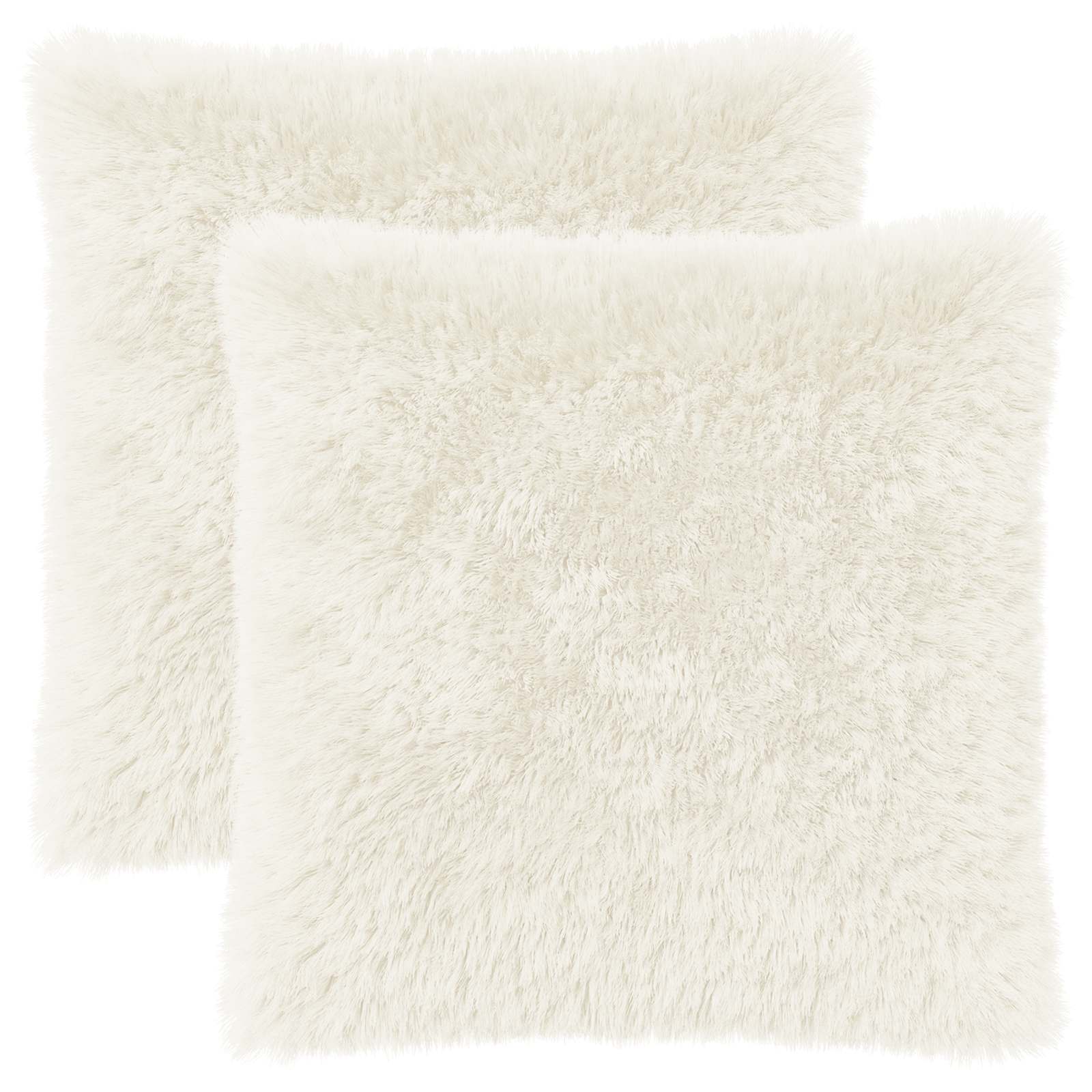 Kussensloop 2 pcs HEERLEN Wit 65 x 65 cm PV Fleece
