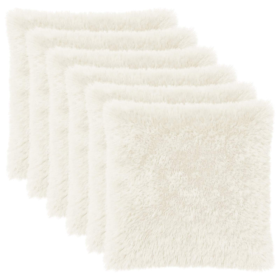 Kussensloop 6 pcs HEERLEN Wit 65 x 65 cm PV Fleece