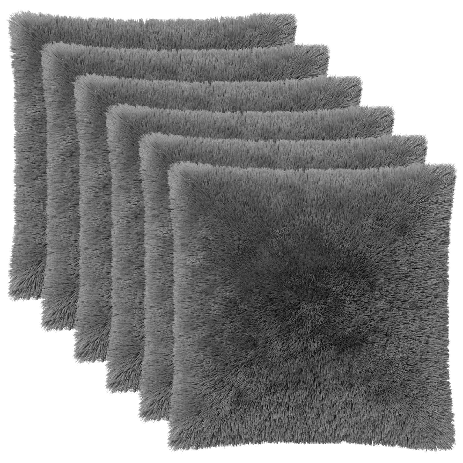 Kussensloop 6 pcs HEERLEN Lichtgrijs 65 x 65 cm PV Fleece