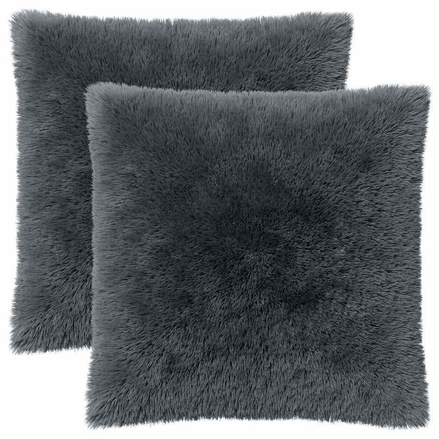 Kussensloop 2 pcs HEERLEN Antracietkleurig 65 x 65 cm PV Fleece