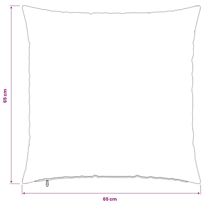 Kussensloop 2 pcs HEERLEN Antracietkleurig 65 x 65 cm PV Fleece