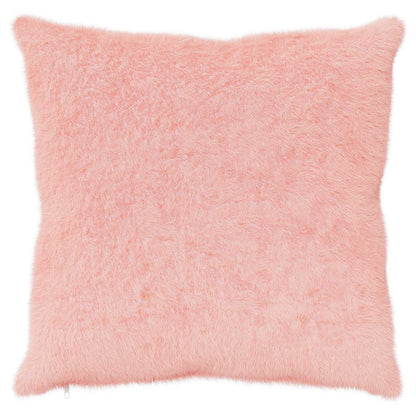 Kussensloop 2 st HEERLEN Roze 65 x 65 cm Nep Konijnenbont