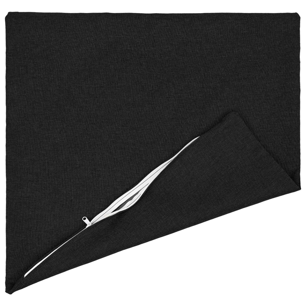 Kussensloop 6 st HEERLEN Zwart 70 x 70 cm Stof