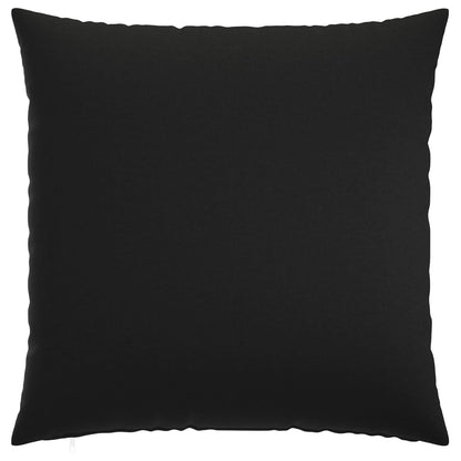 Kussensloop 6 st HEERLEN Zwart 70 x 70 cm Stof