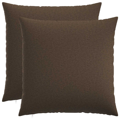 Kussensloop 2 st HEERLEN Taupe 70 x 70 cm Stof