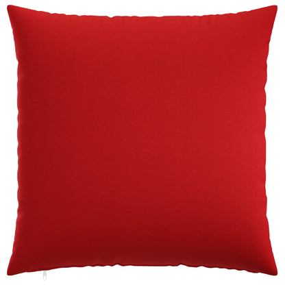 Kussensloop 6 st HEERLEN Rood 70 x 70 cm Stof