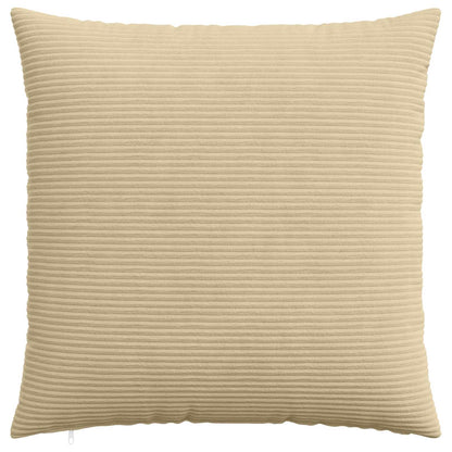 Kussensloop 6 pcs HEERLEN Groen Grijs 70 x 70 cm corduroy