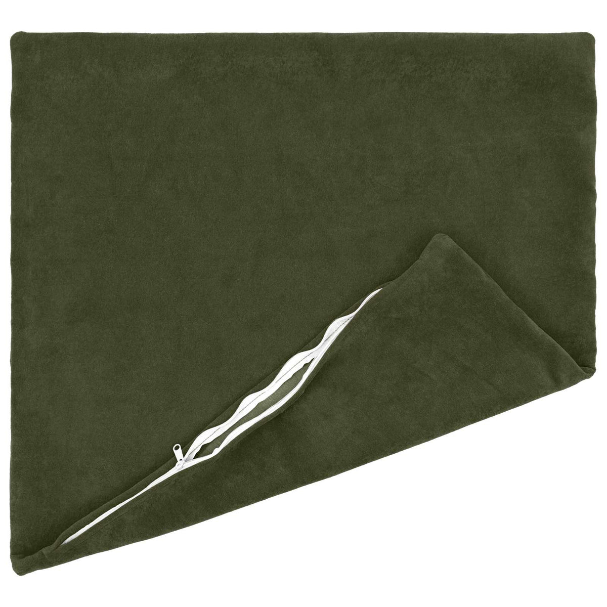 Kussensloop 6 st HEERLEN Groen 70 x 70 cm Microfiber Fleece