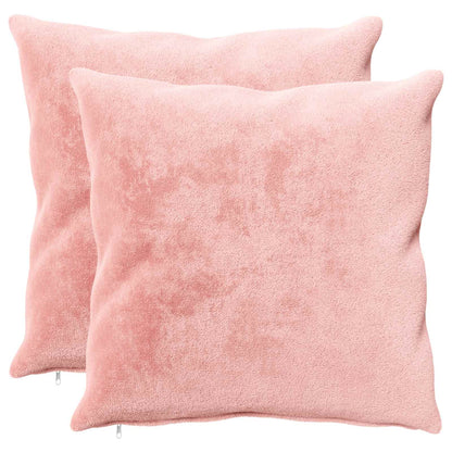 Kussensloop 2 st HEERLEN Roze 70 x 70 cm Flanel