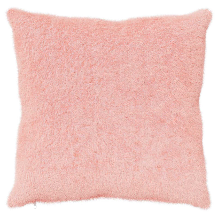 Kussensloop 2 st HEERLEN Roze 70 x 70 cm Nep Konijnenbont