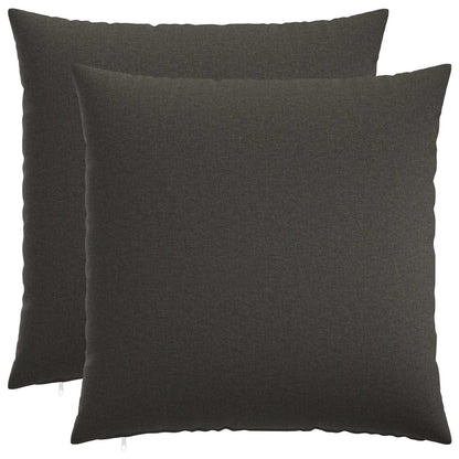 Kussensloop 2 pcs HEERLEN Donkergrijs 80 x 80 cm