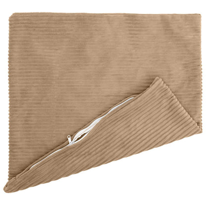 Kussensloop 2 pcs HEERLEN Bruin 80 x 80 cm corduroy