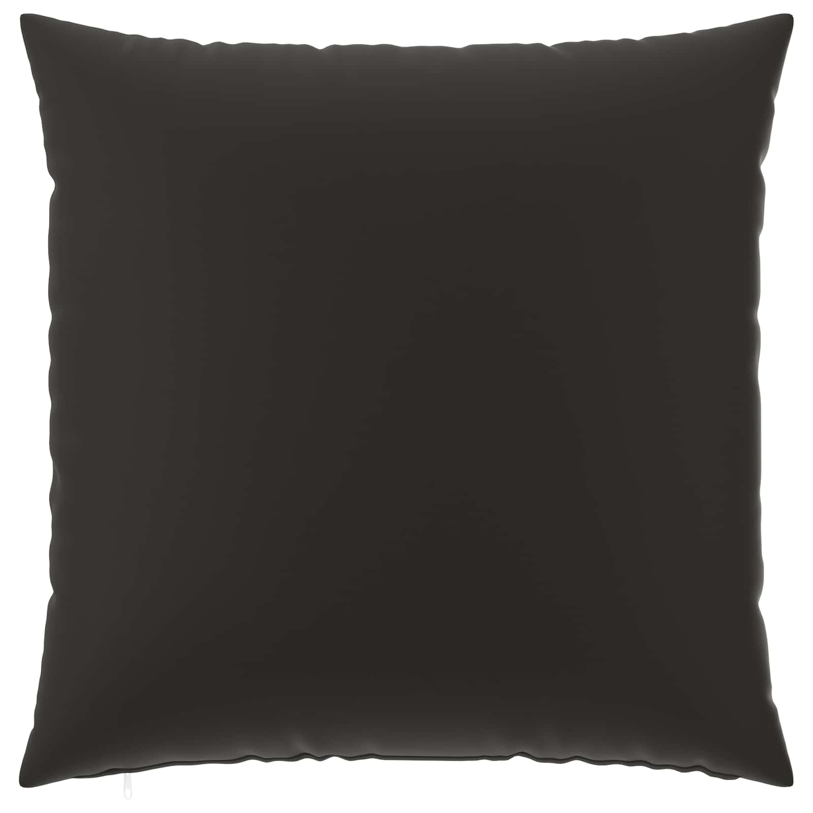 Kussensloop 6 pcs HEERLEN Zwart 80 x 80 cm Polyester