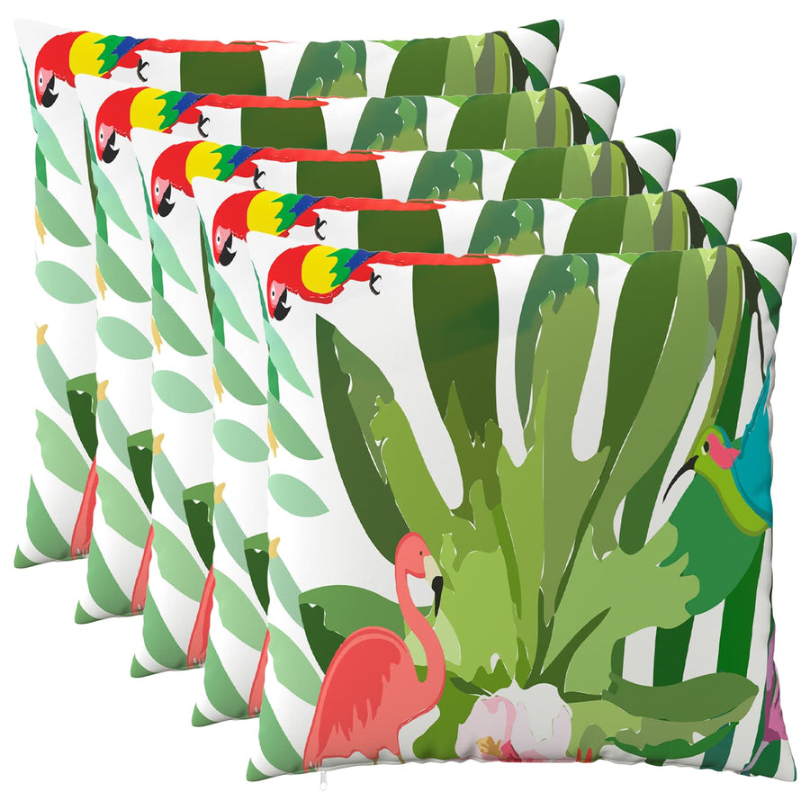 Kussensloop 6 pcs HEERLEN Meerkleurig 80 x 80 cm Polyester