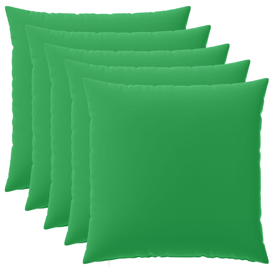 Kussensloop 6 pcs HEERLEN Groen 80 x 80 cm Polyester