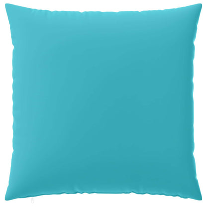 Kussensloop 6 pcs HEERLEN Turquoise 80 x 80 cm Polyester