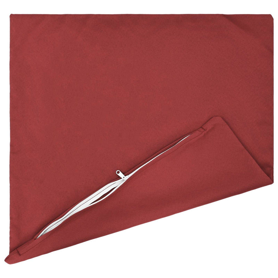 Kussensloop 6 pcs HEERLEN Wijnrood 80 x 80 cm Polyester