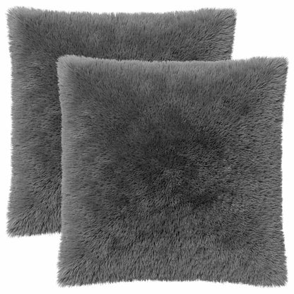 Kussensloop 2 pcs HEERLEN Lichtgrijs 80 x 80 cm PV Fleece