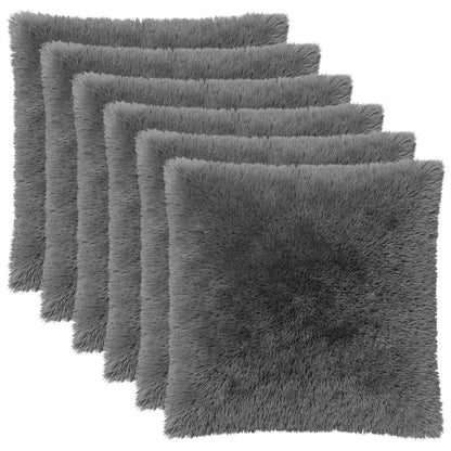 Kussensloop 6 pcs HEERLEN Lichtgrijs 80 x 80 cm PV Fleece