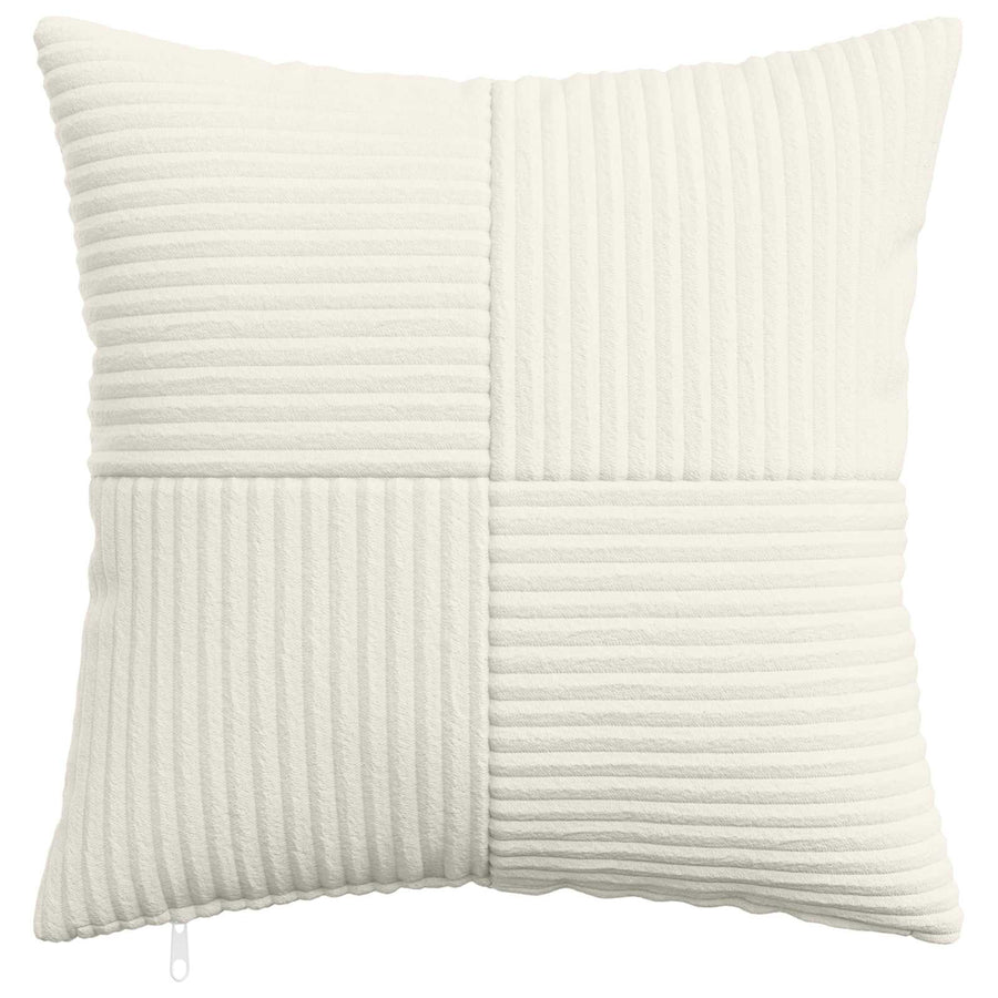 Kussensloop 2 pcs ALMELO Crèmekleurig 30 x 30 cm corduroy
