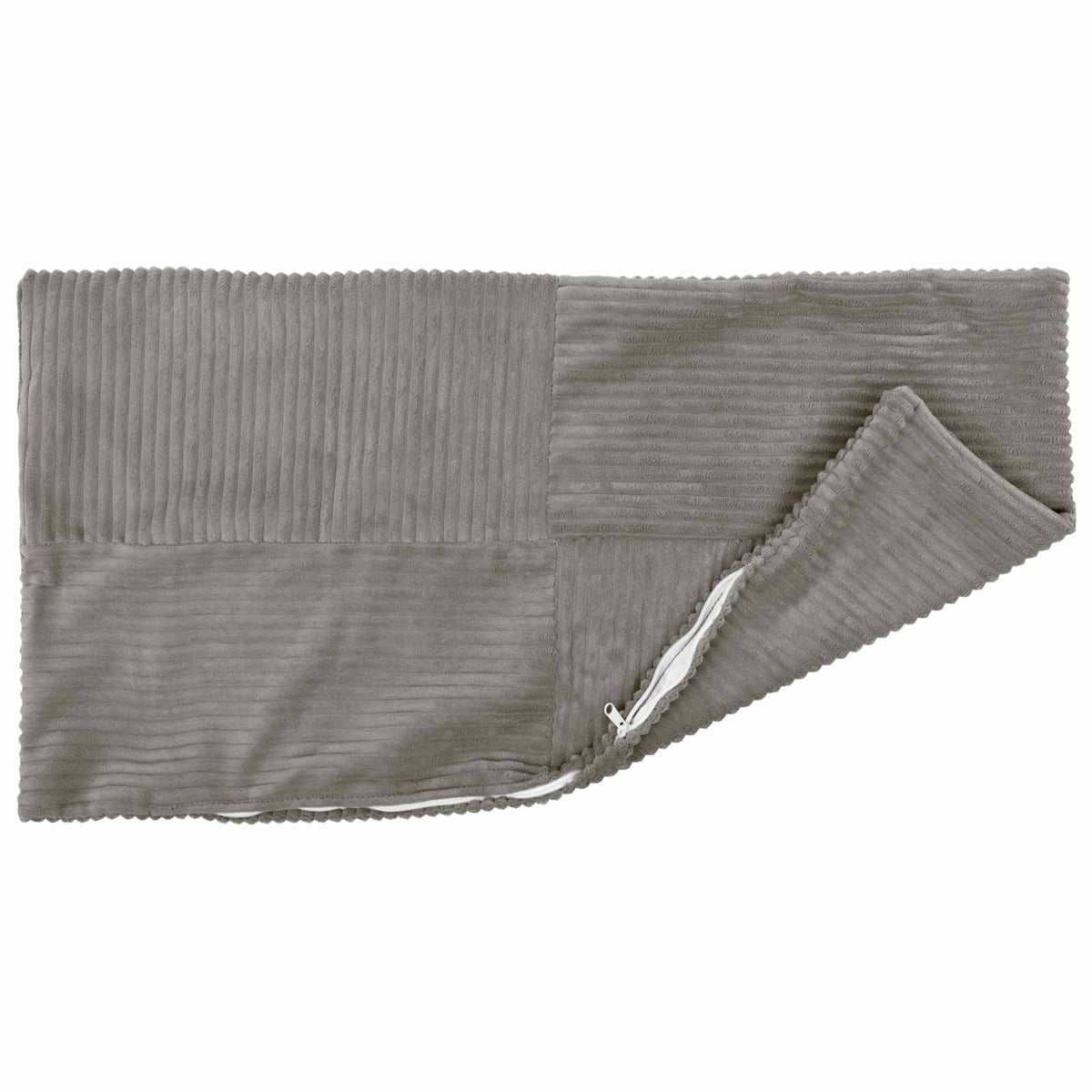 Kussensloop 2 pcs ALMELO Lichtgrijs 30 x 50 cm corduroy