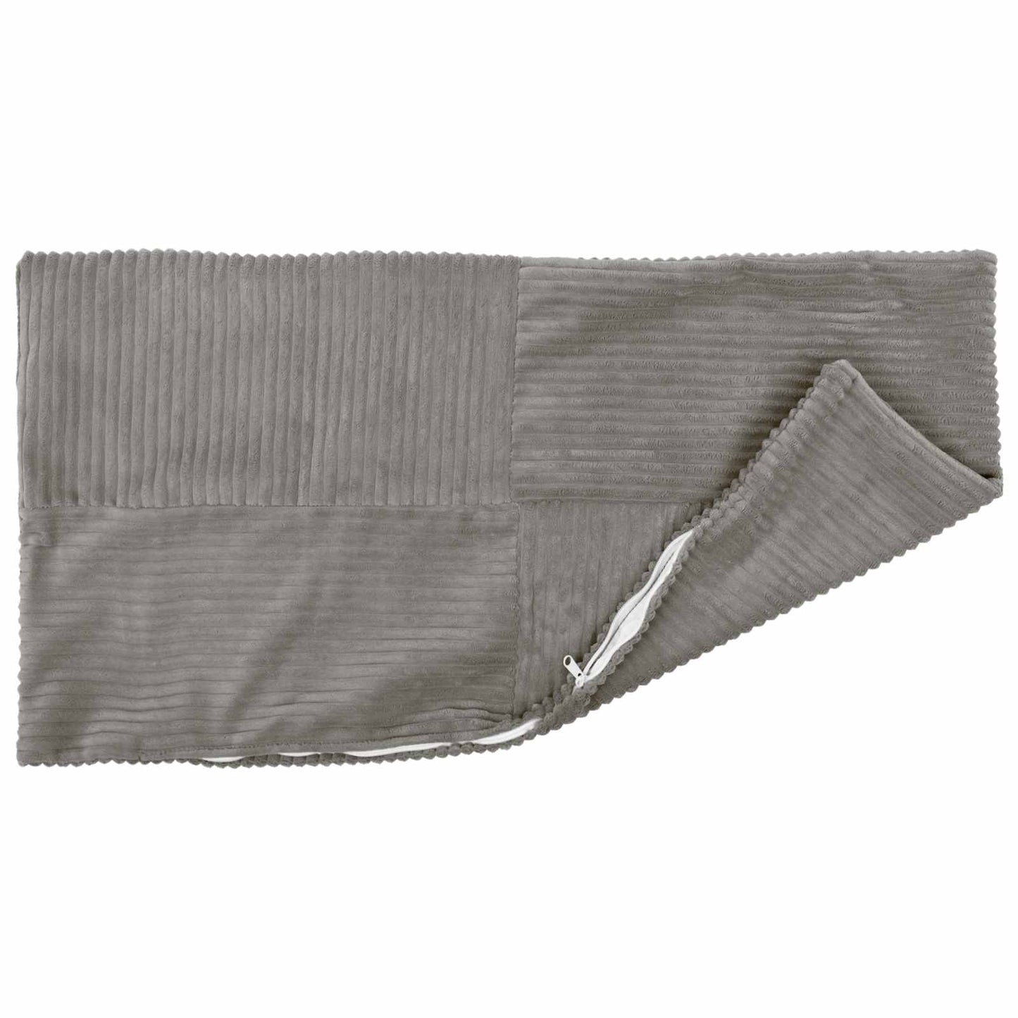 Kussensloop 6 pcs ALMELO Lichtgrijs 30 x 50 cm corduroy
