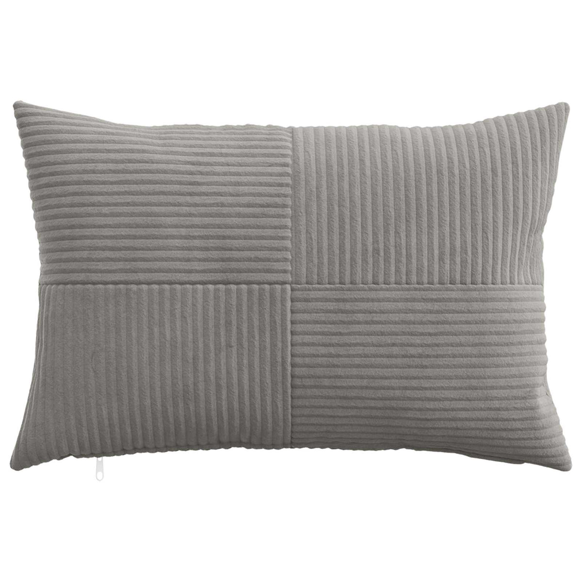 Kussensloop 6 pcs ALMELO Lichtgrijs 30 x 50 cm corduroy