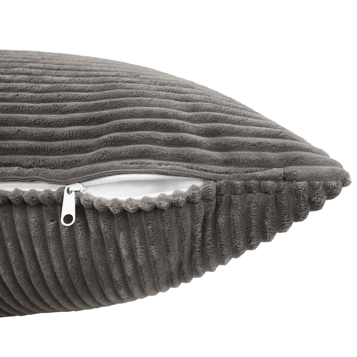 Kussensloop 2 pcs ALMELO Donkergrijs 30 x 50 cm corduroy