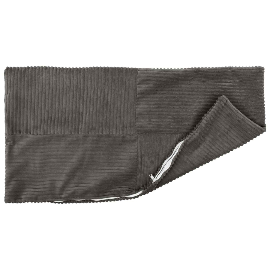 Kussensloop 6 pcs ALMELO Donkergrijs 30 x 50 cm corduroy