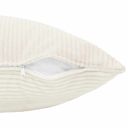 Kussensloop 6 pcs ALMELO Crèmekleurig 30 x 50 cm corduroy