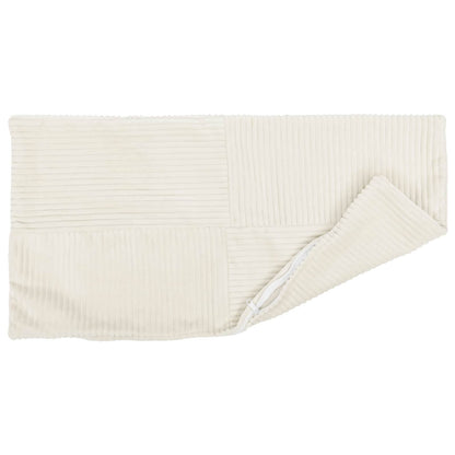 Kussensloop 6 pcs ALMELO Crèmekleurig 30 x 50 cm corduroy